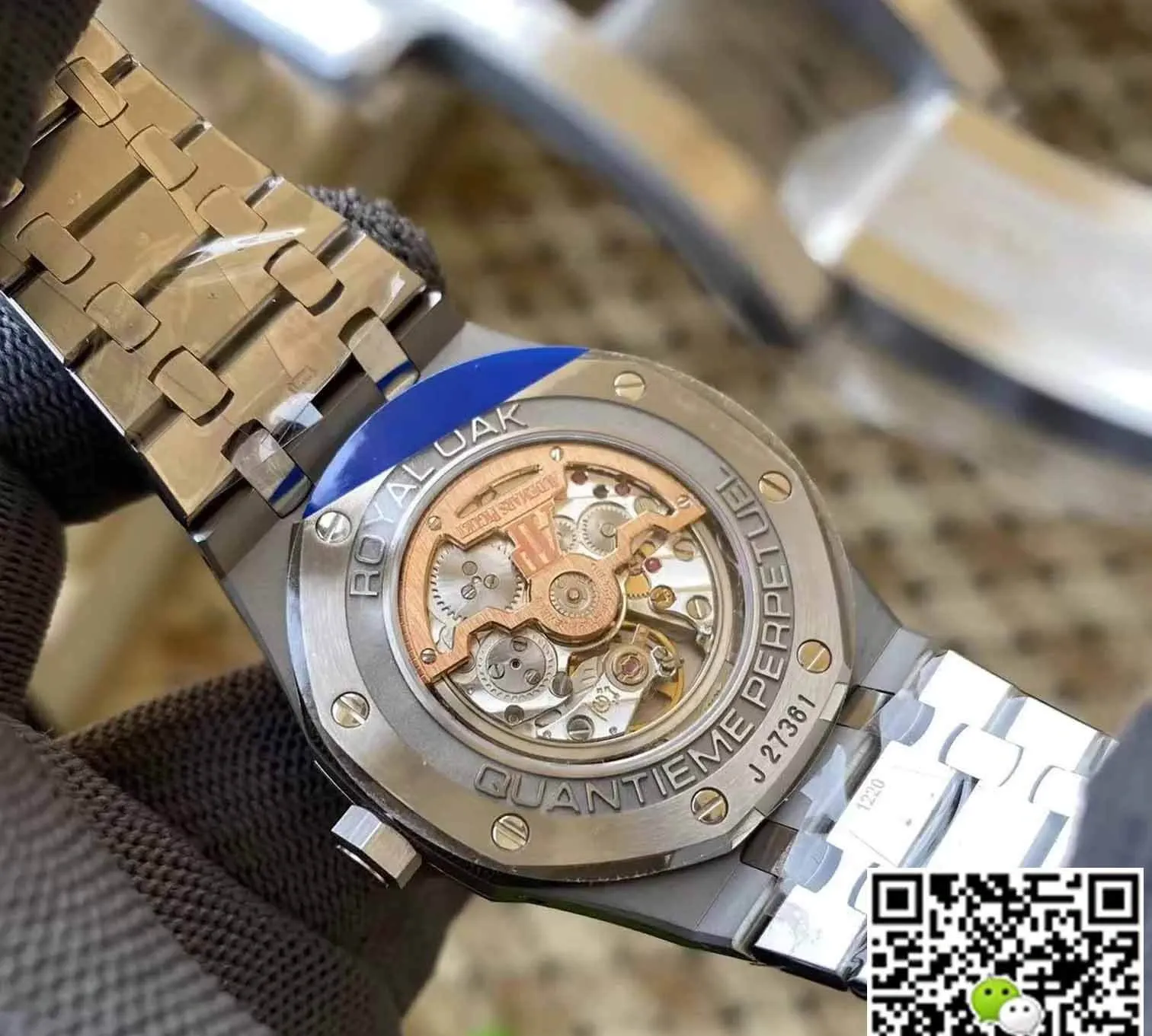 Audemars Piguet Royal Oak 26574ST.OO.1220ST.001 APS Factory 1:1 Best Edition Replica Watch Silver Strap